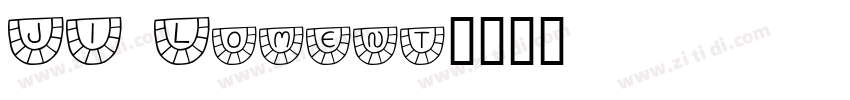 JI Loment字体转换